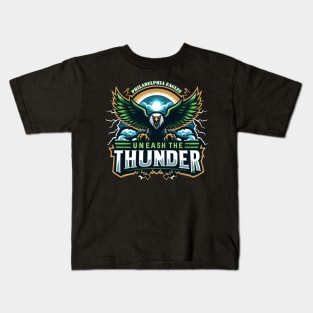 unleash the thunder Kids T-Shirt